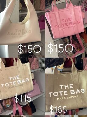 Marc Jacobs The Tote Bag - Beige and Pink Options
